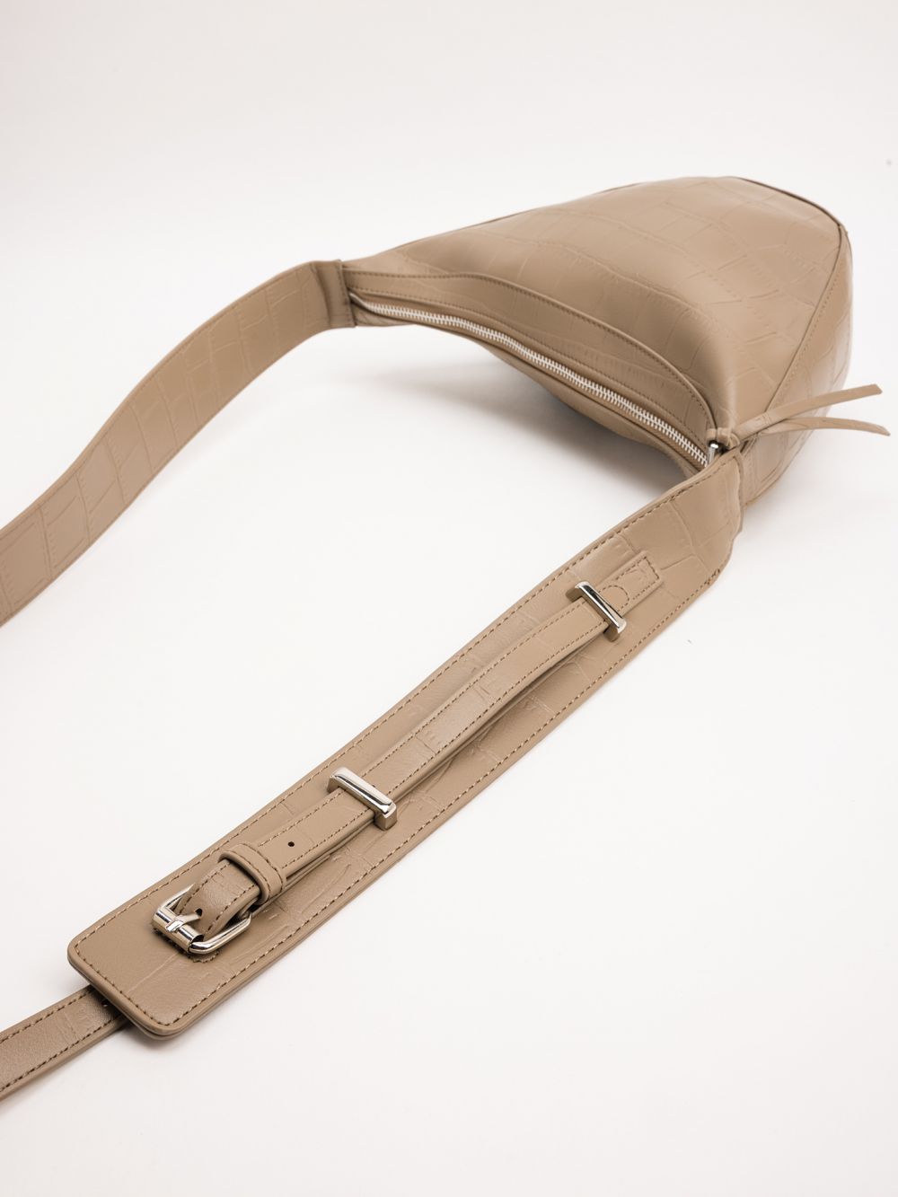 תיק צד קרוקו