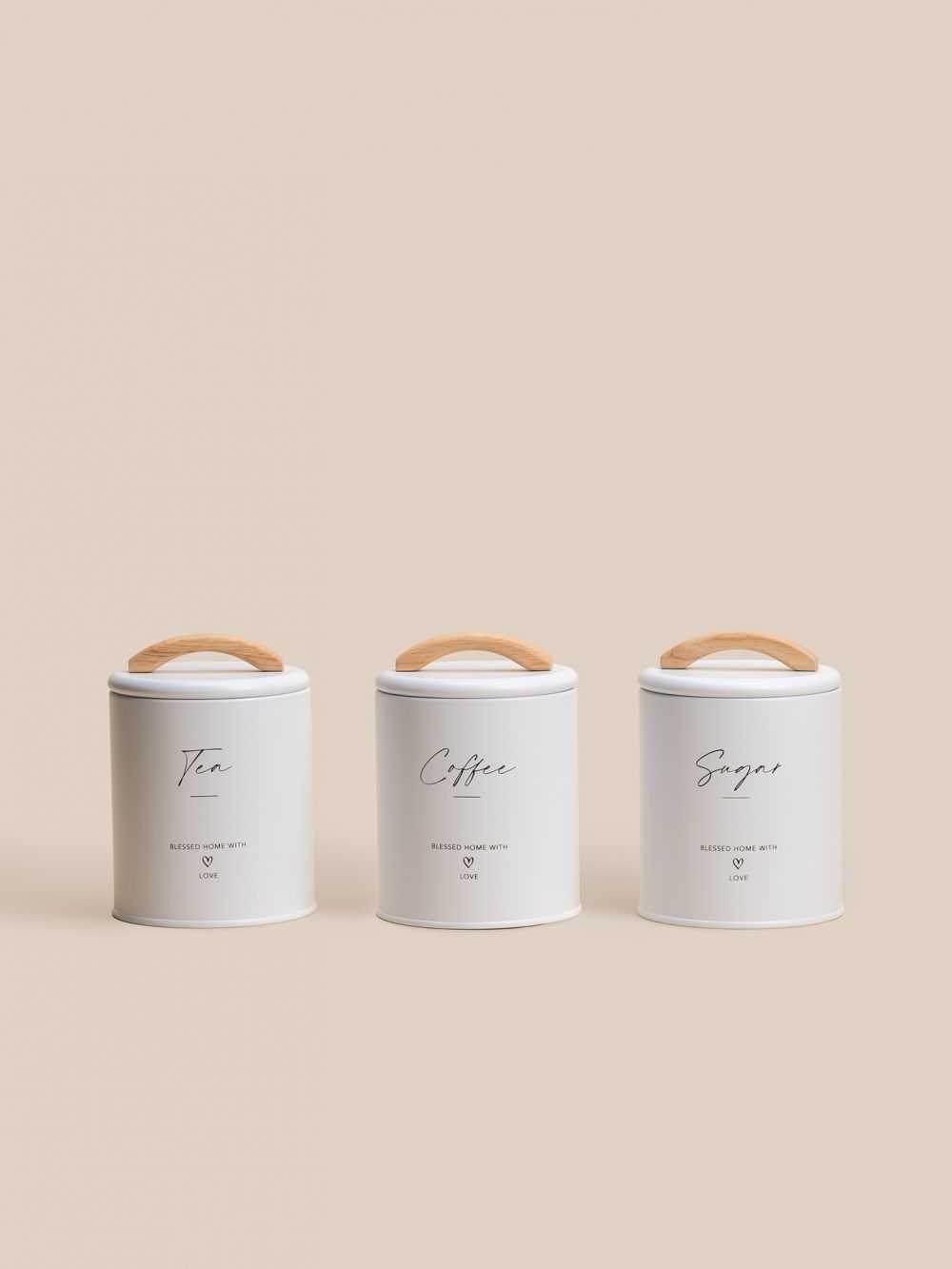 סט צנצנות תה קפה סוכר