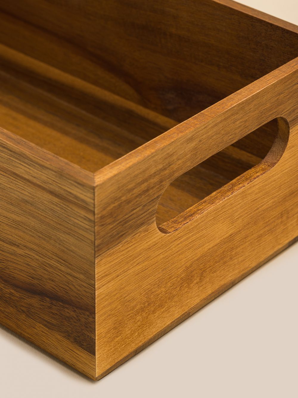 ארגז אחסון עץ השיטה 36X18 ס”מ