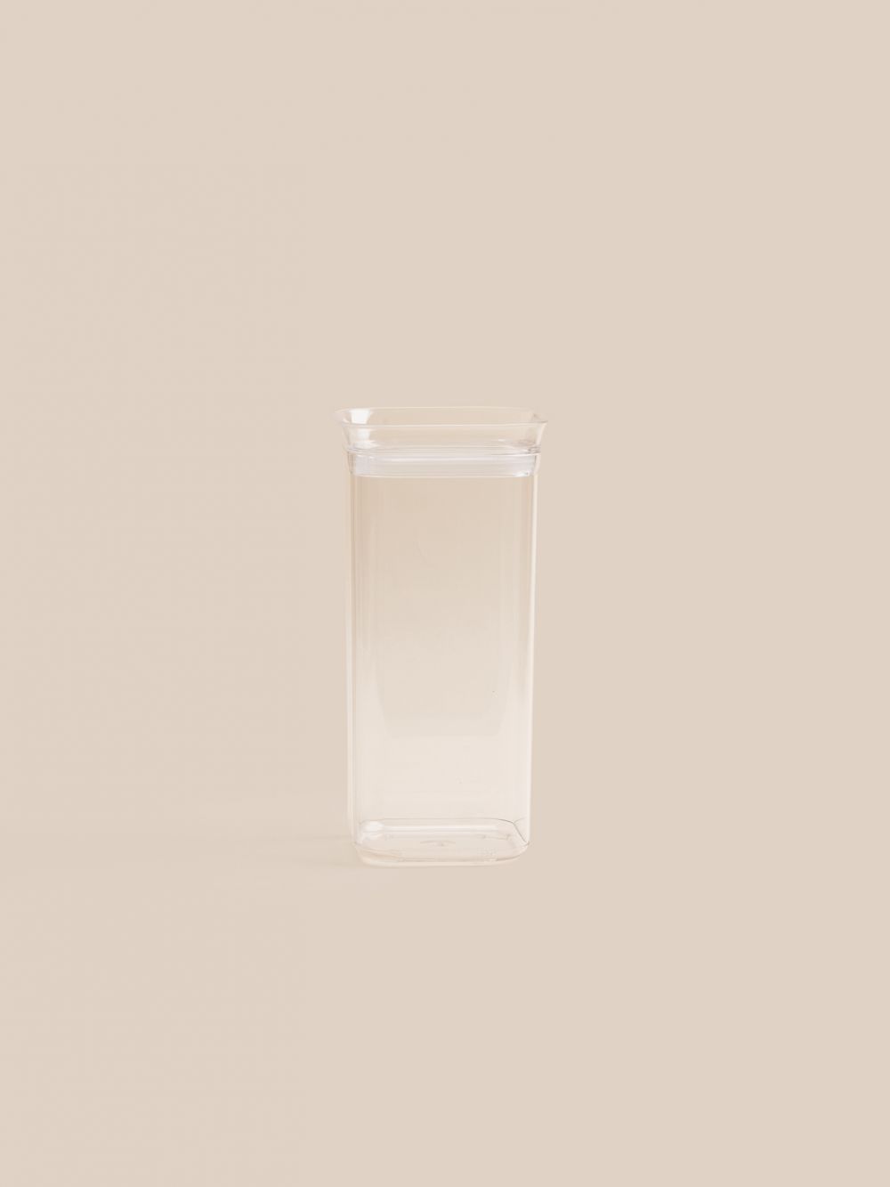 קופסת אחסון מרובעת 1.68 ליטר