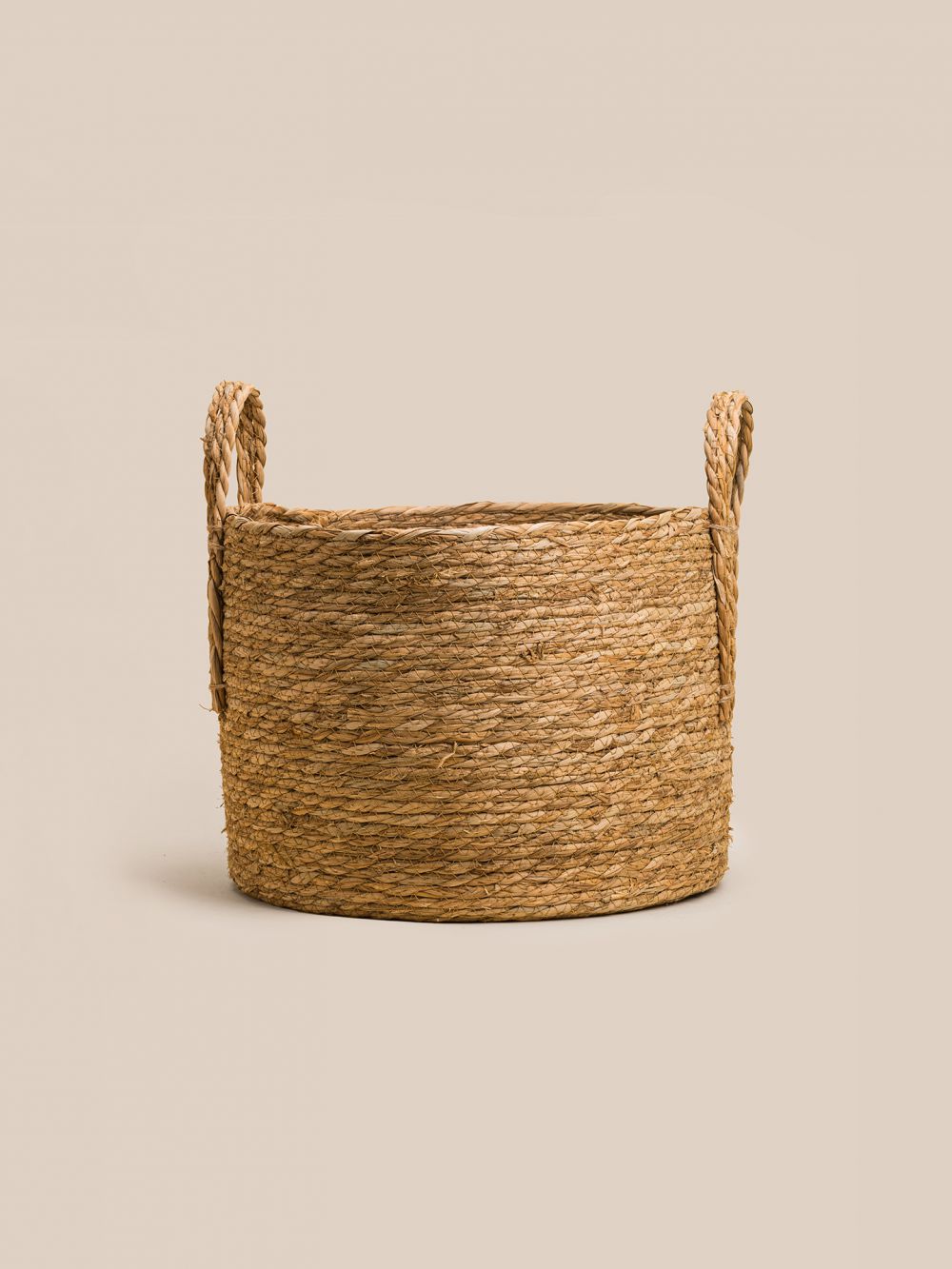 סל קש עם ידיות 40X40X31CM