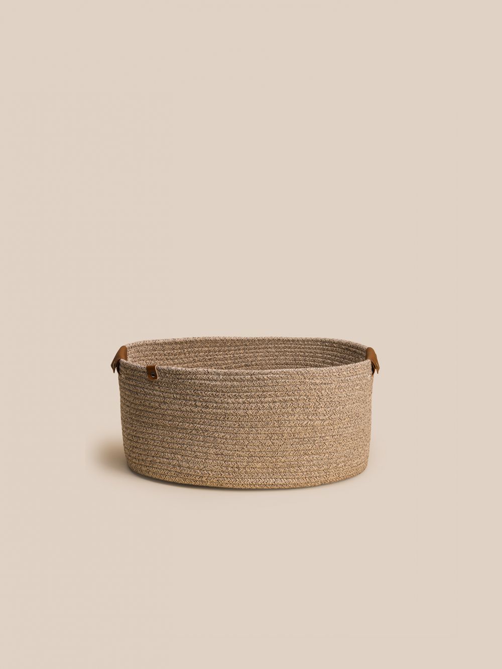סלסלה אובלית מכותנה  37X28X15CM