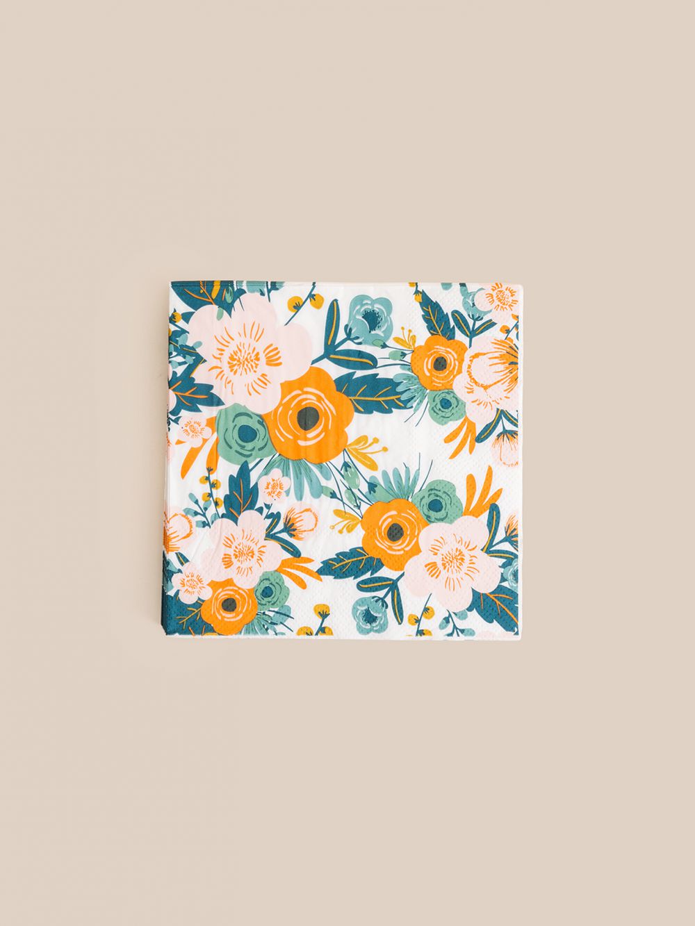 חבילת 20 מפיות פרחים סגולים