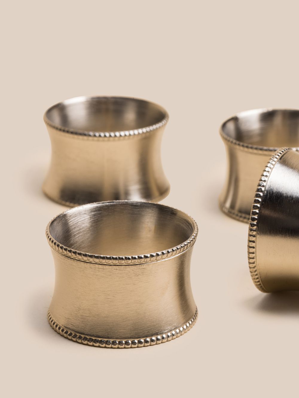 סט 4 חבקים למפיות דניאל