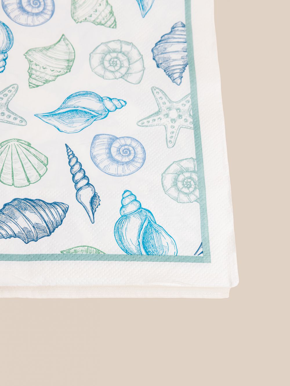 חבילת 20 מפיות נייר ים