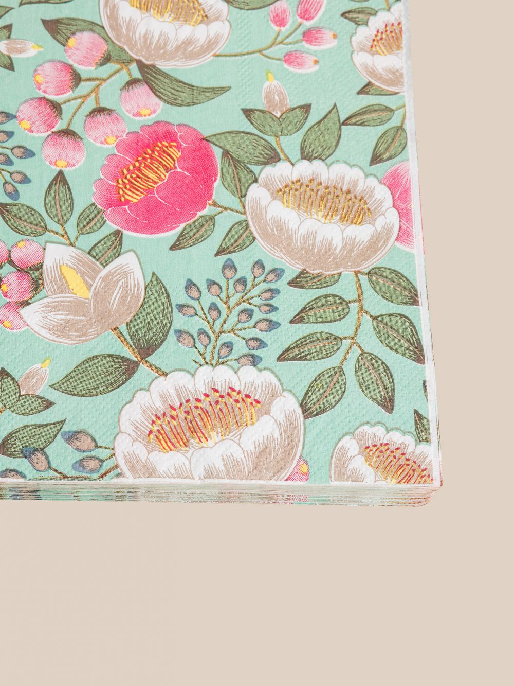 חבילת 20 מפיות נייר רטרו