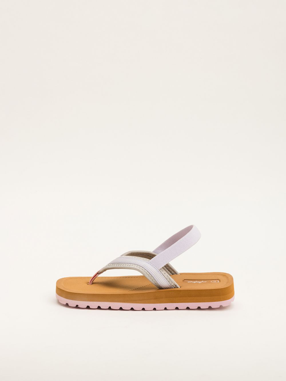 סנדלים עם רצועת עקב אלסטית