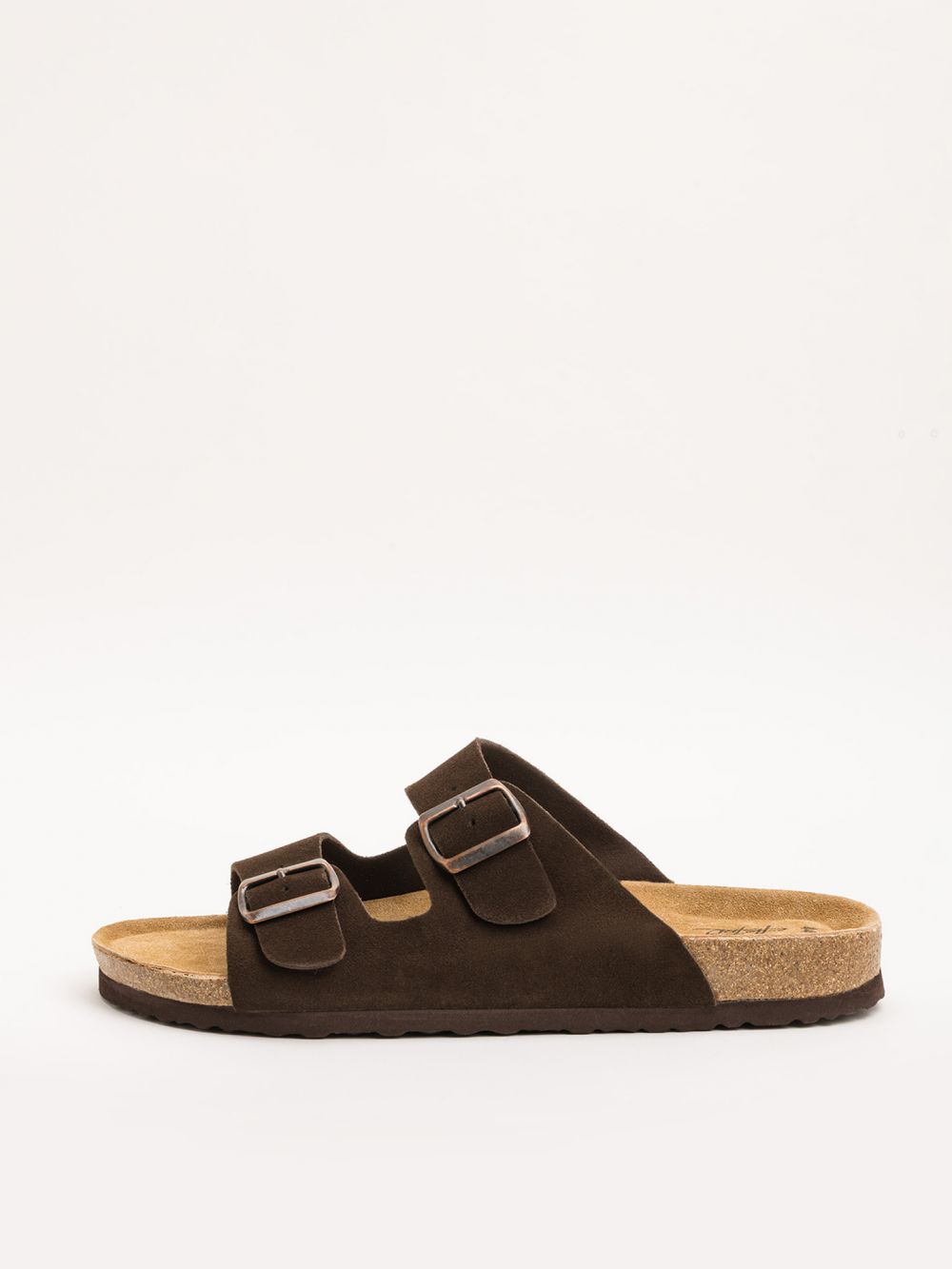 כפכפי עור עם אבזמים