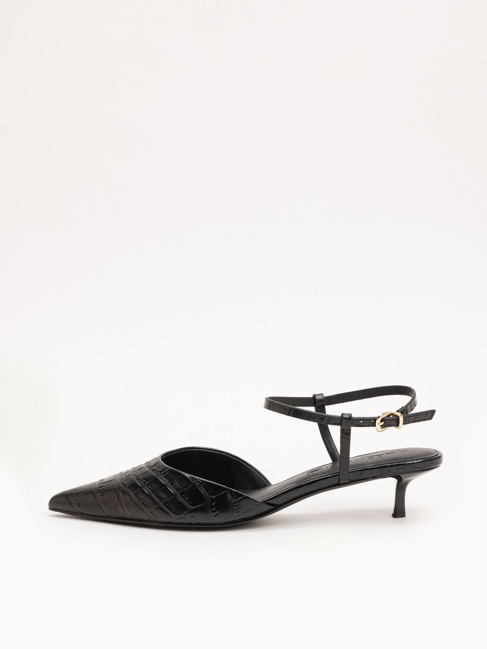 סנדלי עקב עם רצועה