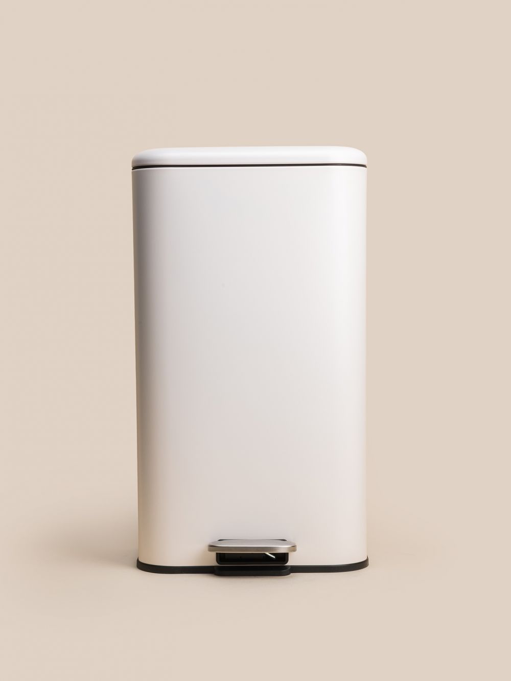 פח אשפה מלבני עם רגלית 30L אורבן