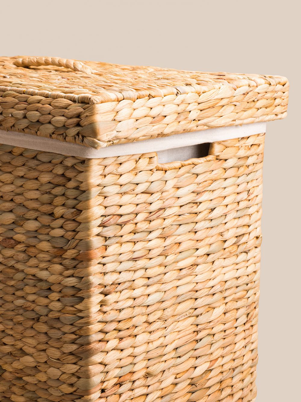 סל כביסה מלבני 55X36X59 ס”מ