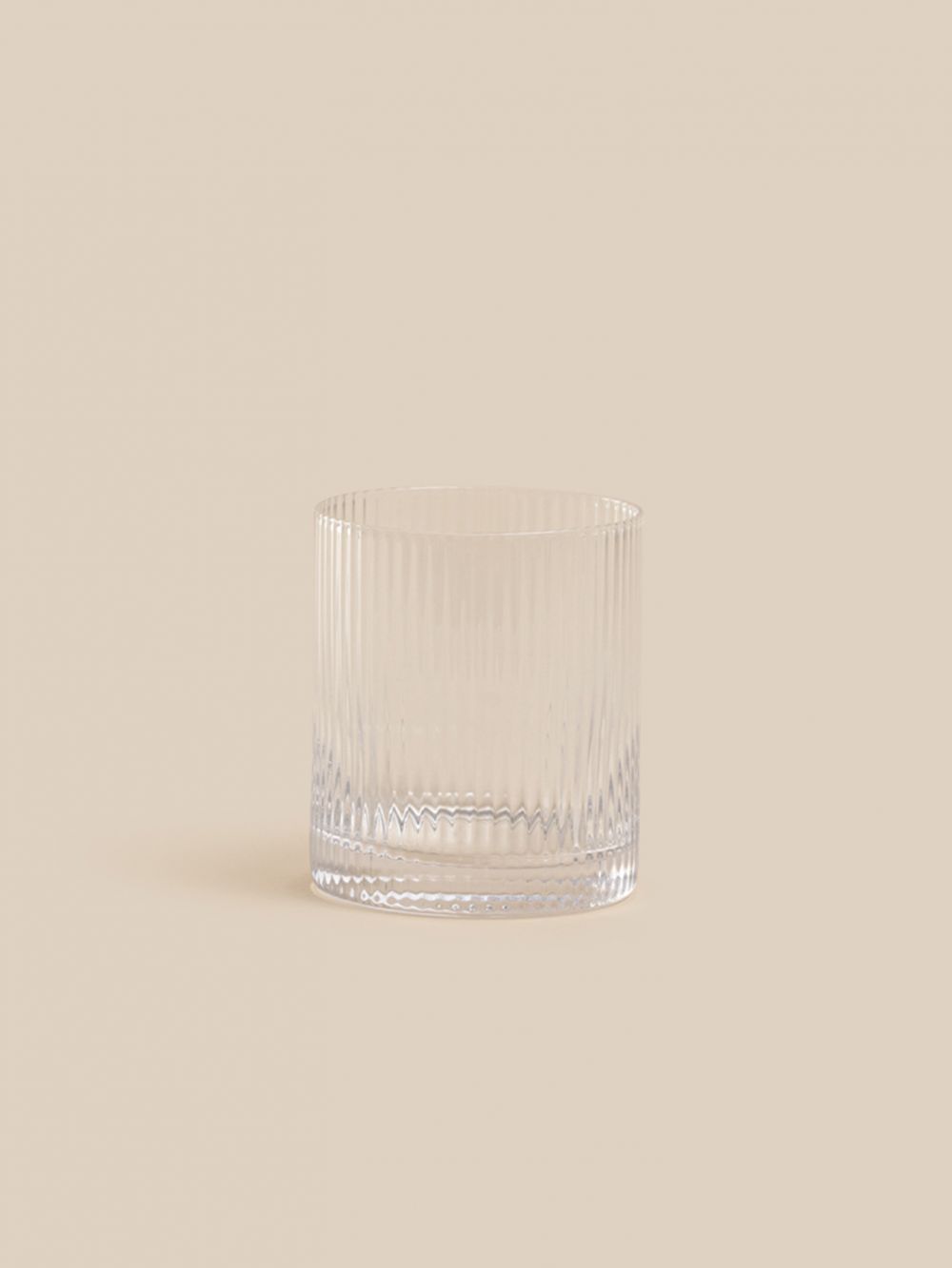 כוס פליסה מזכוכית עבודת יד