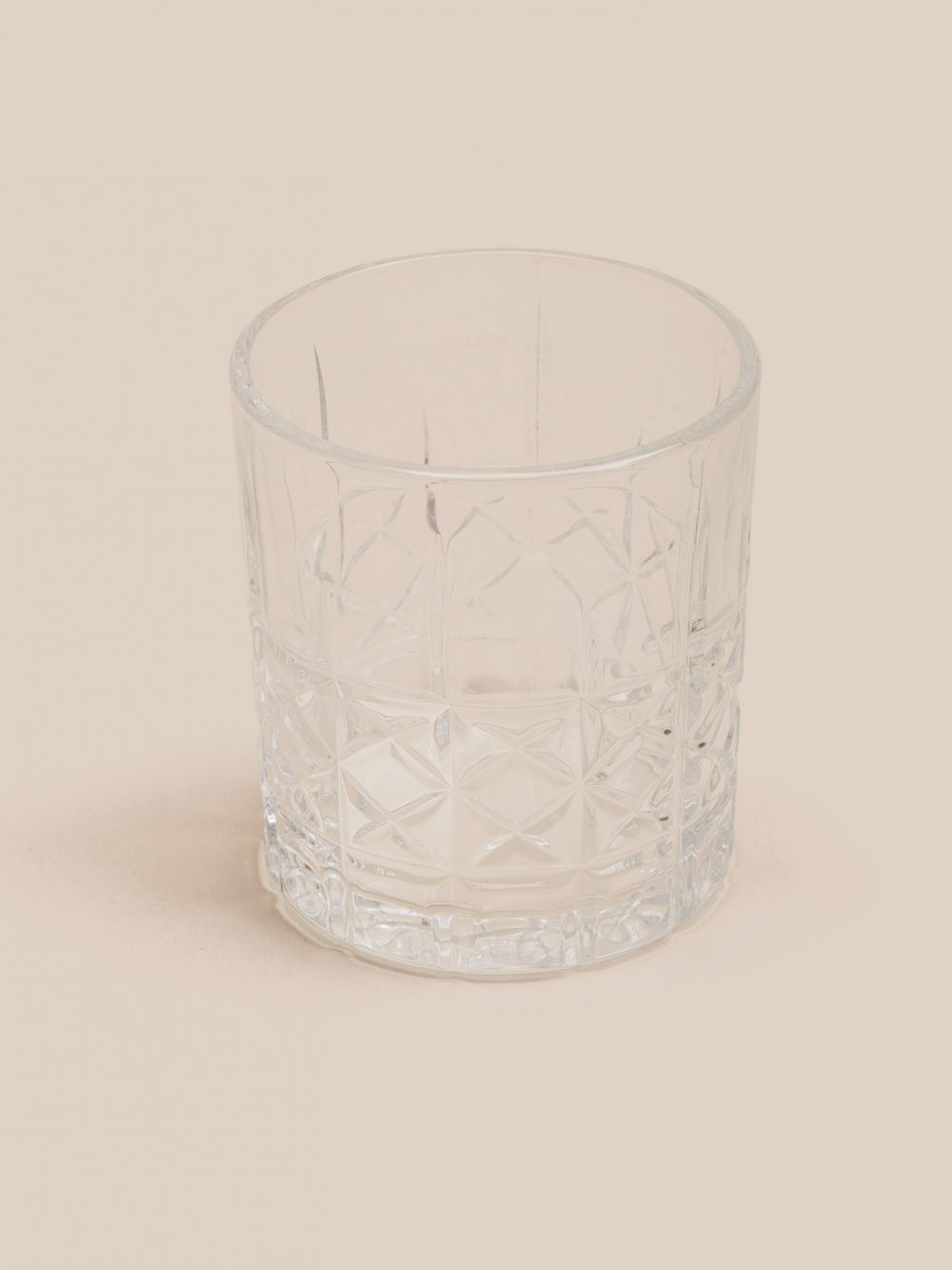 סט 6 כוסות שתיה חריפה מזכוכית עם חריטה 300ml