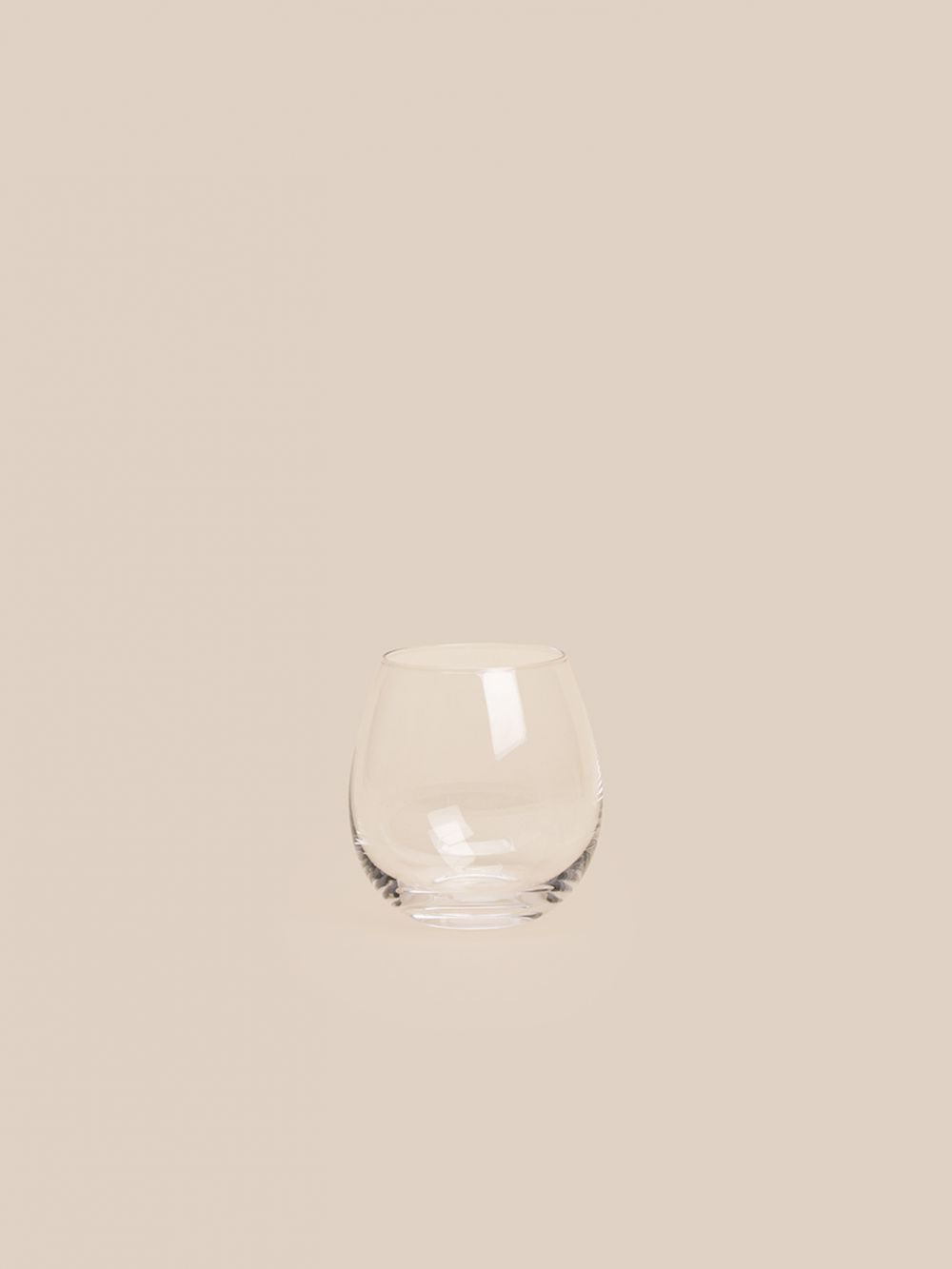 סט 6 כוסות זכוכית עגולות