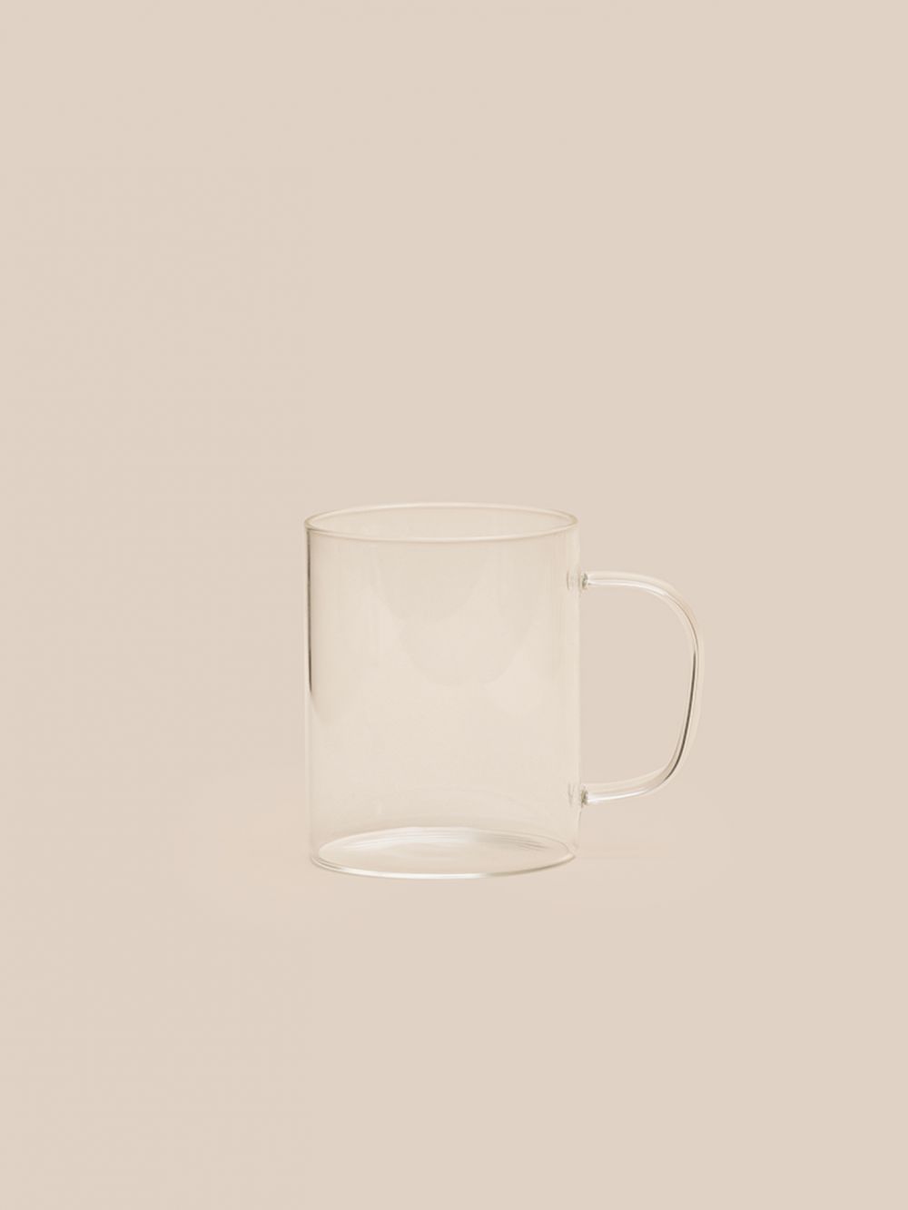 כוס שתייה חמה מזכוכית בורו (430 מ”ל)