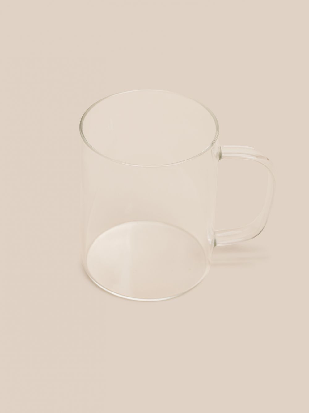 כוס שתייה חמה מזכוכית בורו (430 מ”ל)