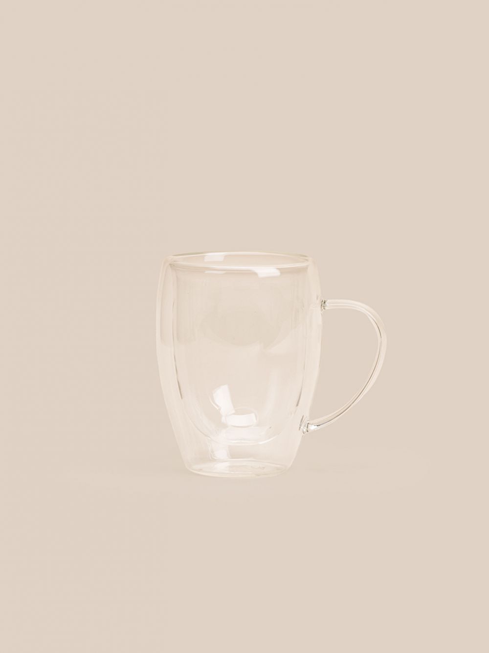 כוס זכוכית עם דופן כפולה 350 מ”ל