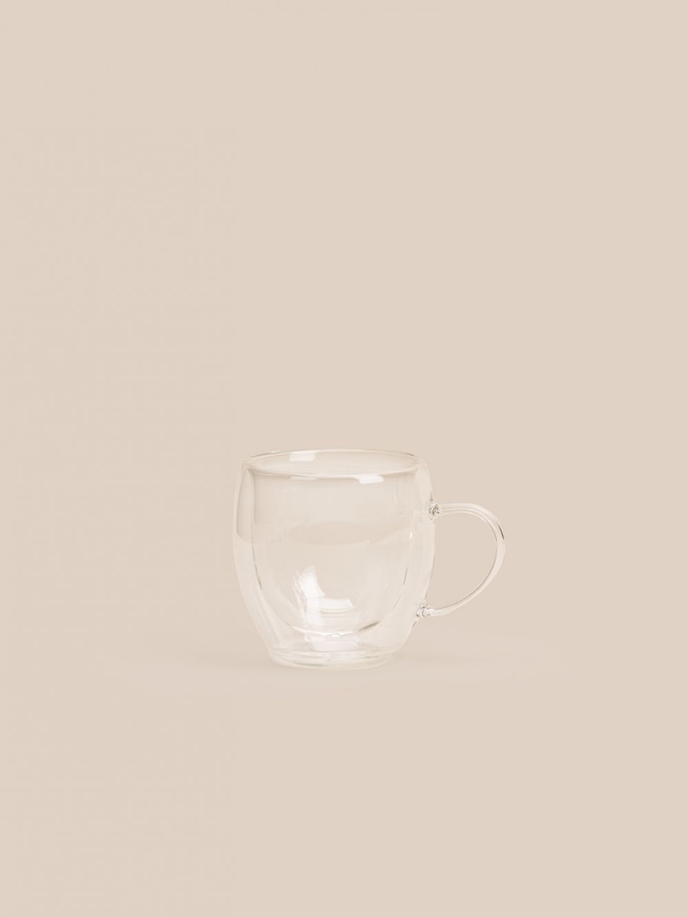 כוס זכוכית עם דופן כפולה 250 מ”ל