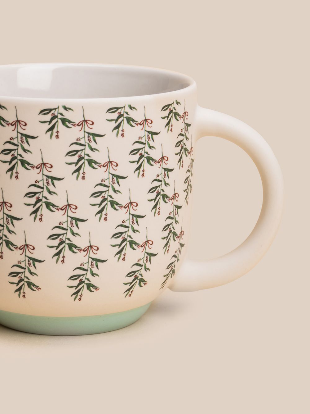 ספל שתיה חמה פרחוני 480ML