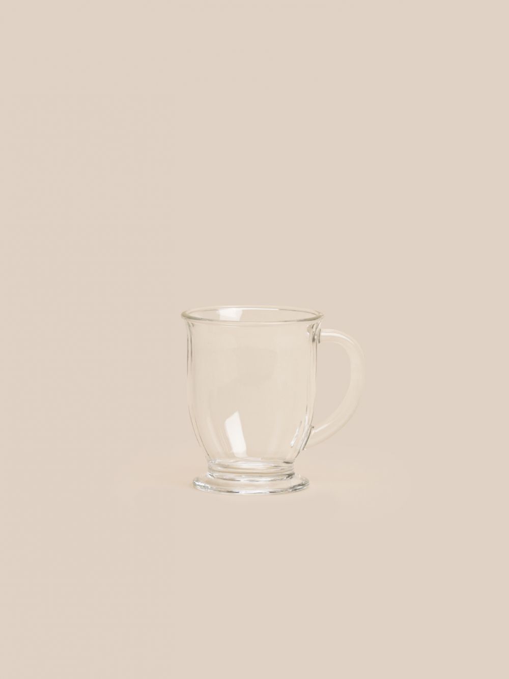 כוס שתיה חמה זכוכית 420ML