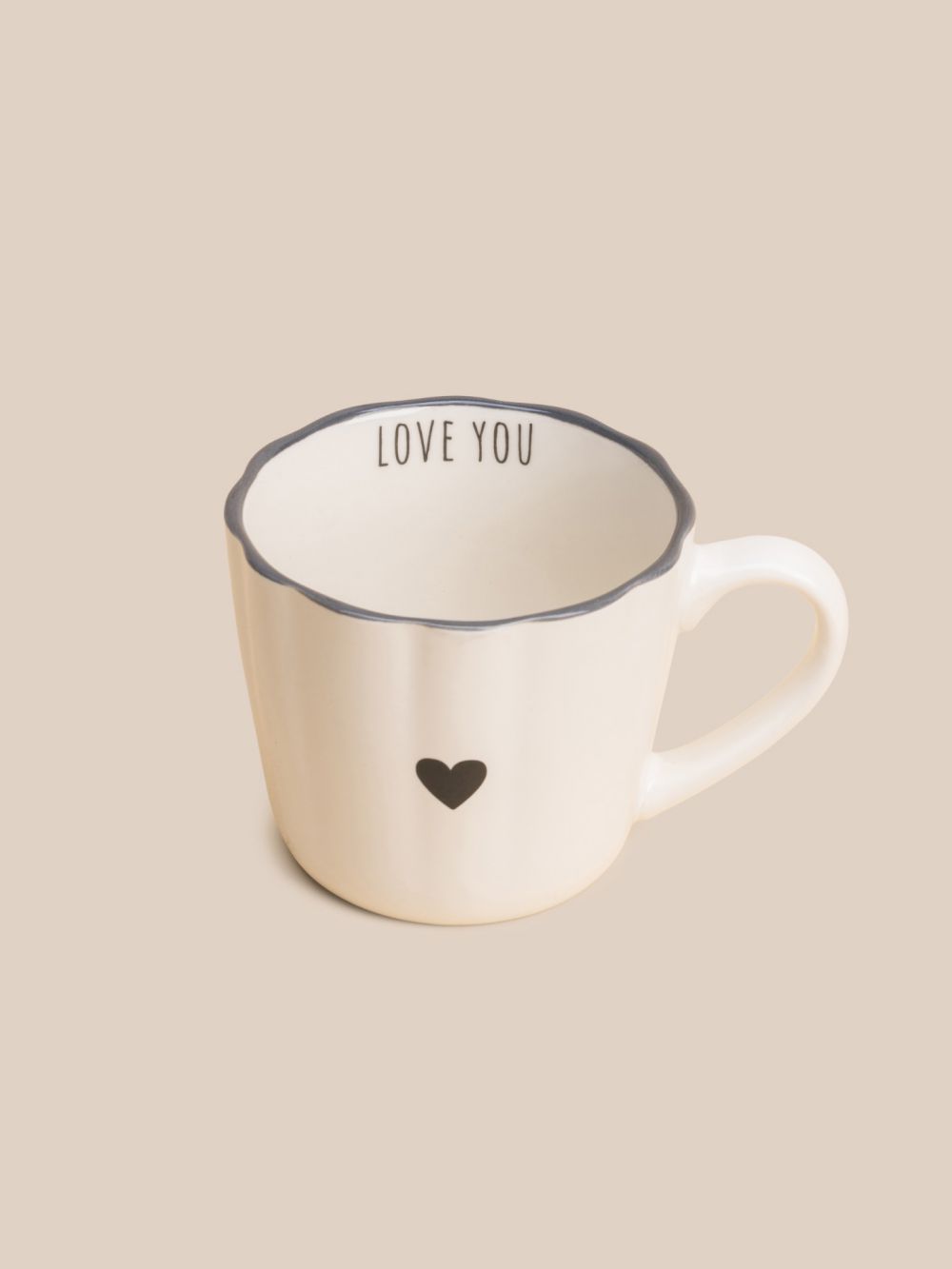ספל שתיה חמה I LOVE YOU 370ML