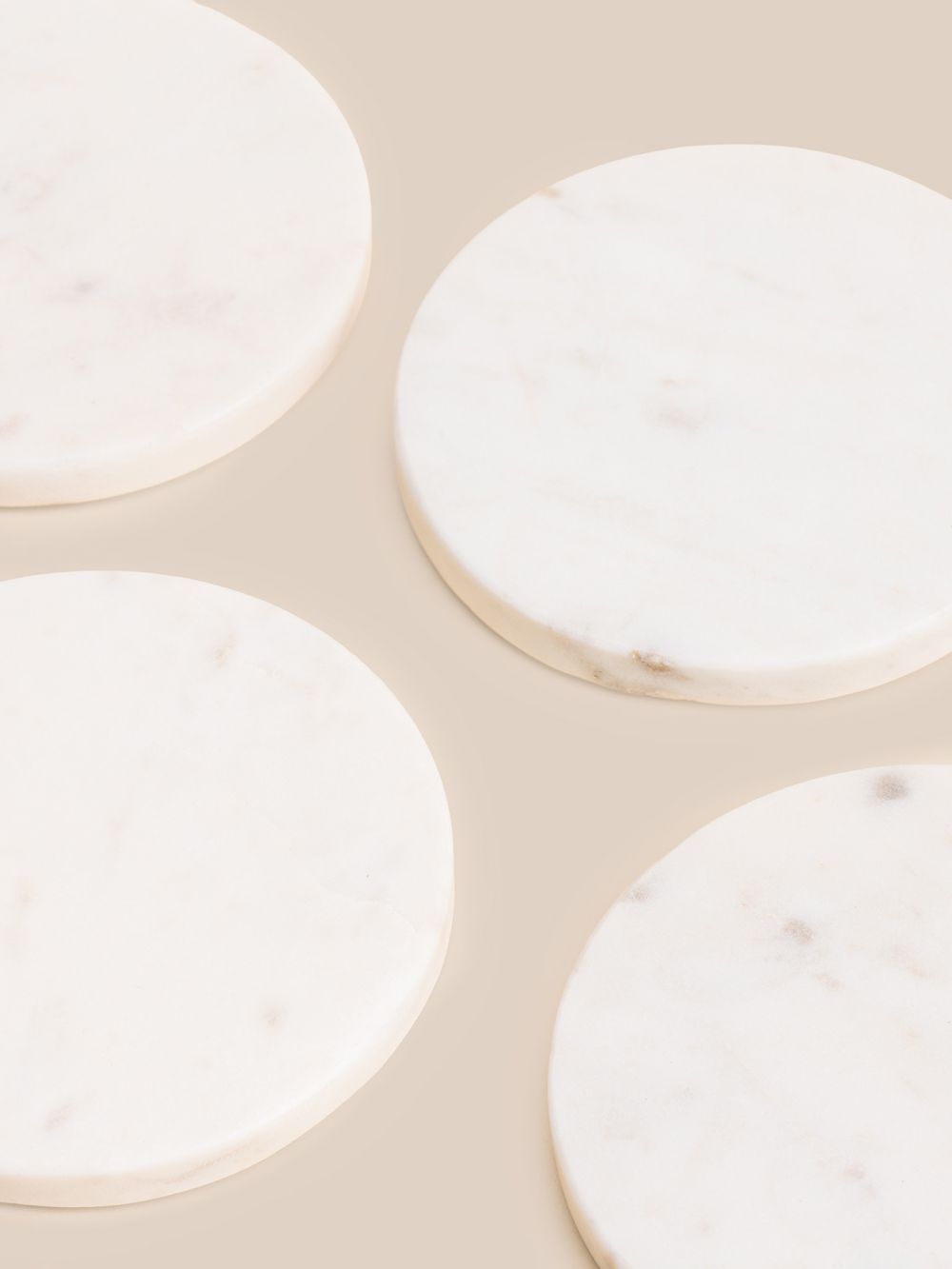 סט של 4 תחתיות משיש