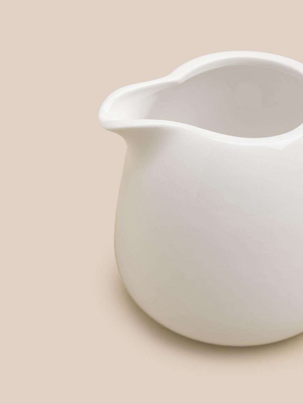 כלי לחלב 12.2X8.3X8.5 PURE WHITE ס”מ