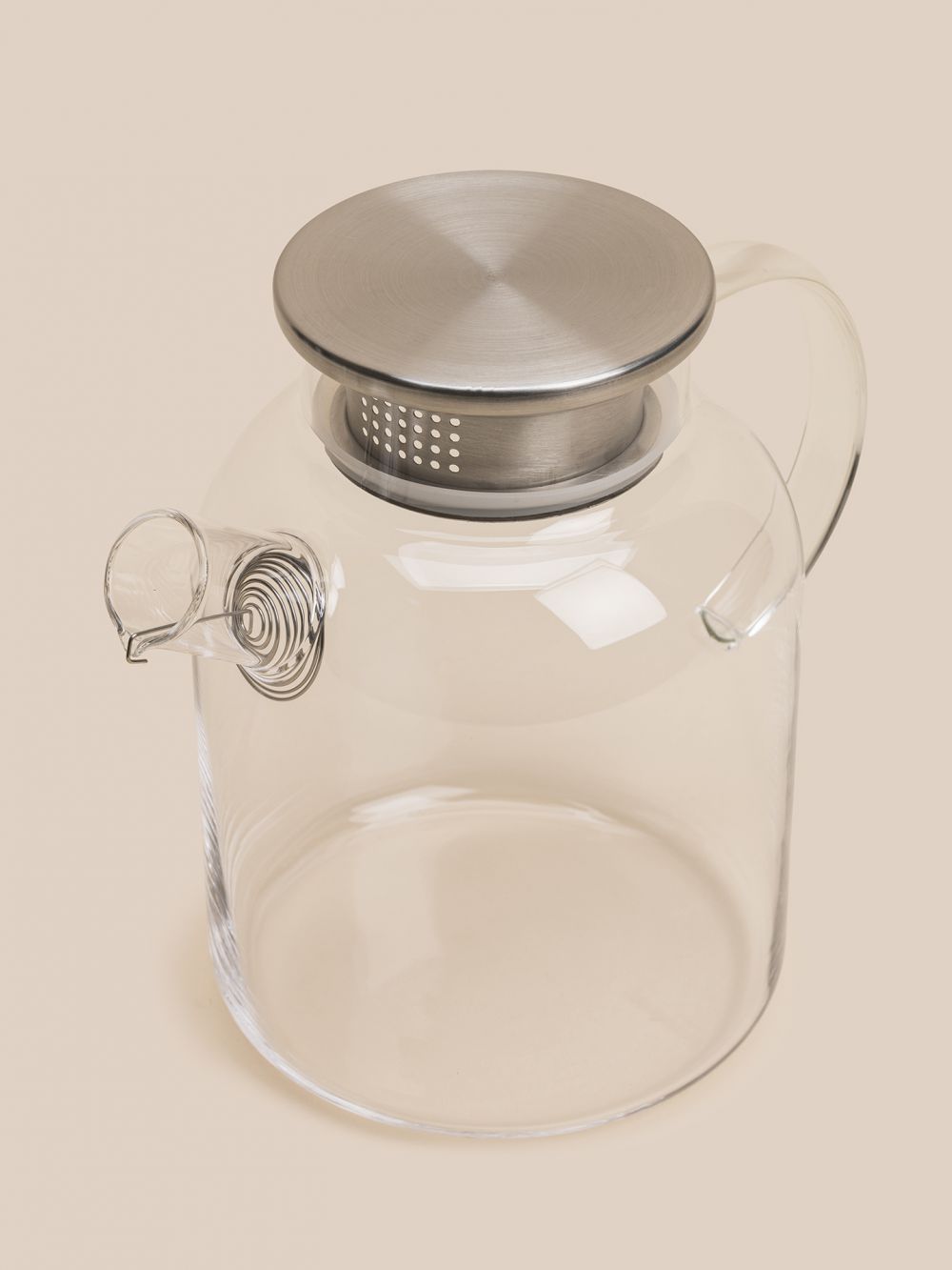 קנקן זכוכית לשתייה חמה (1500 מ”ל)