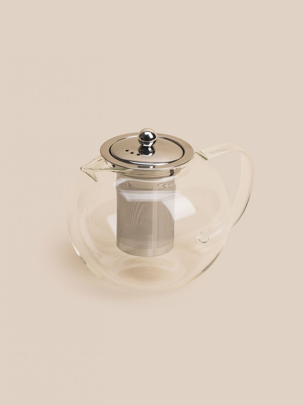 קנקן זכוכית בורו עם סנן חליטה 1300ML