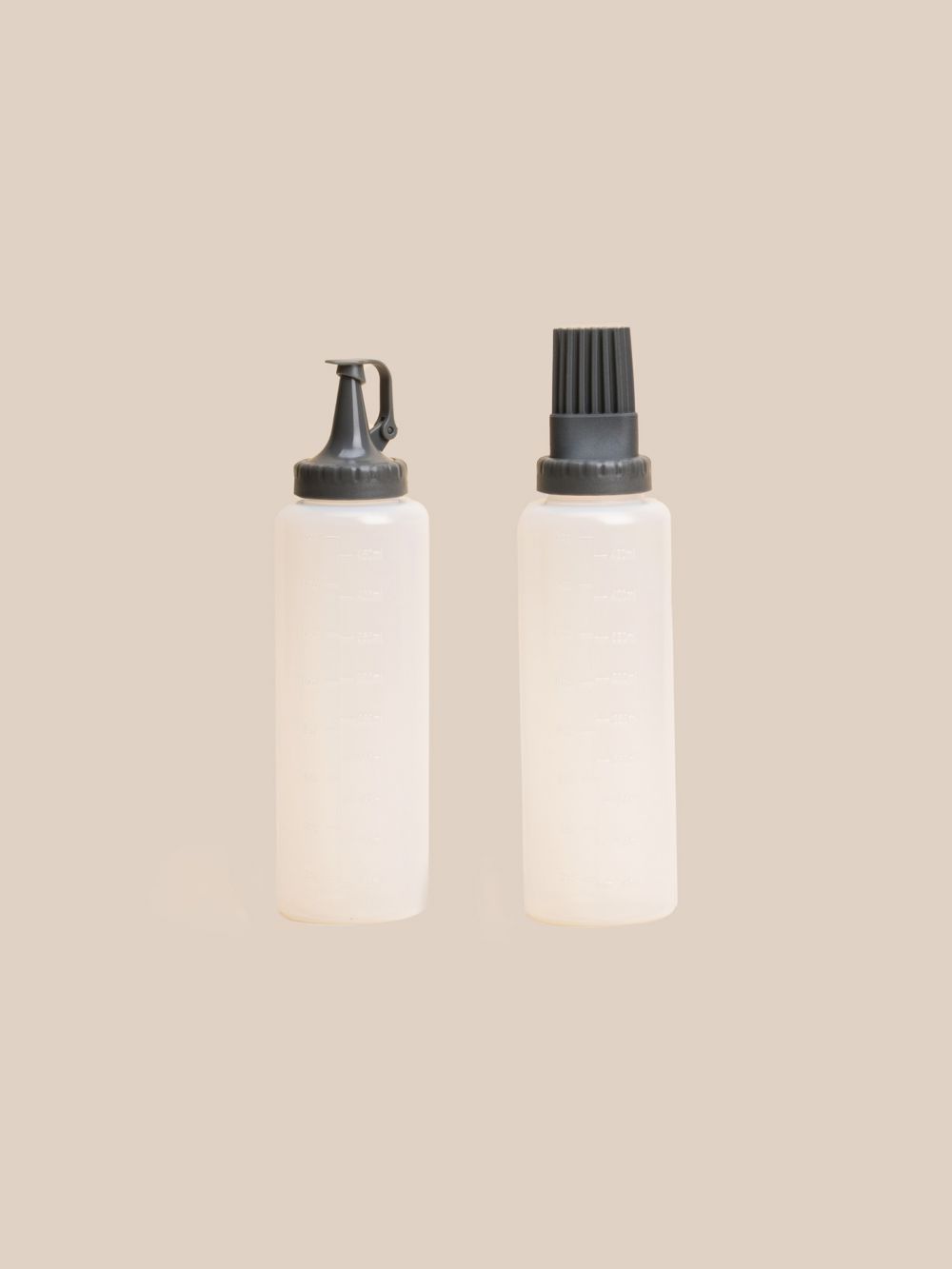 זוג בקבוקים לשמן/רוטב