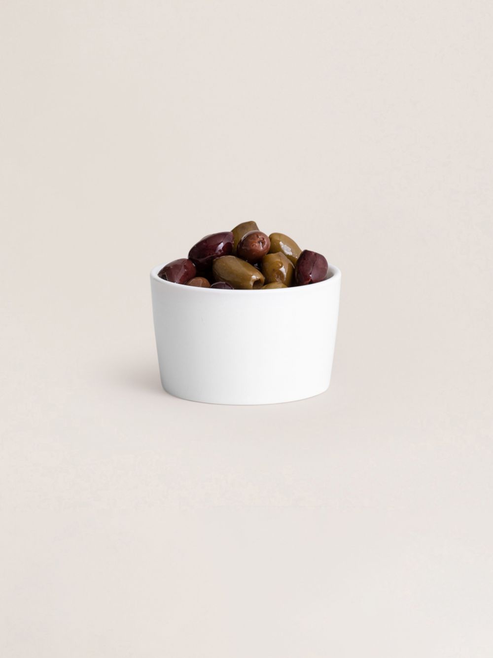 קערית אוכל PURE WHITE בגודל 9X5.4 ס”מ