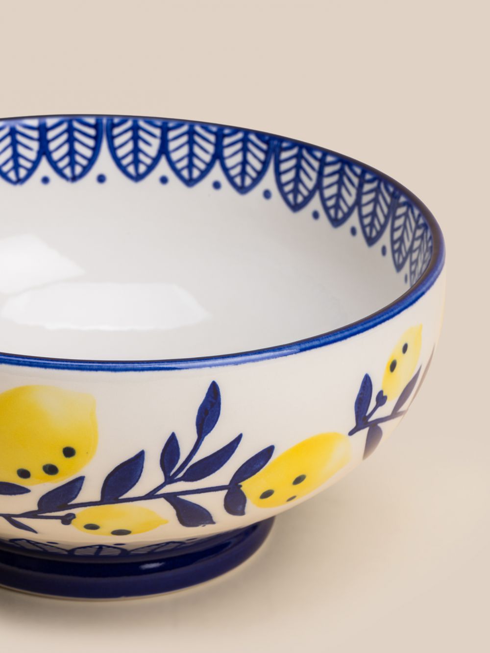 קערת הגשה לימונים אתני 26.5CM