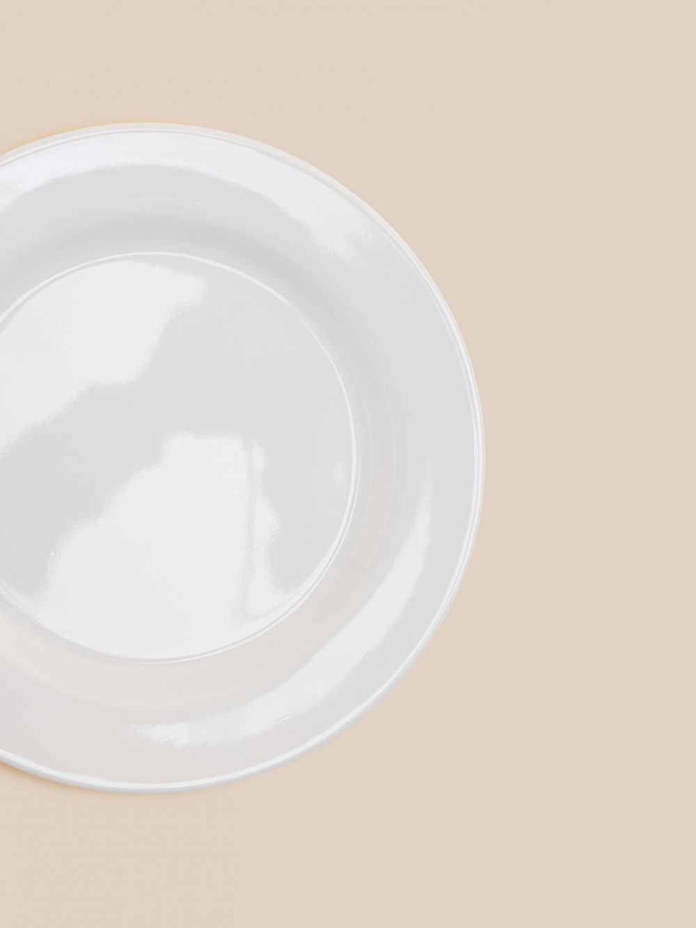 צלחת מנה ראשונה ממלמין בקוטר 20.5 ס”מ