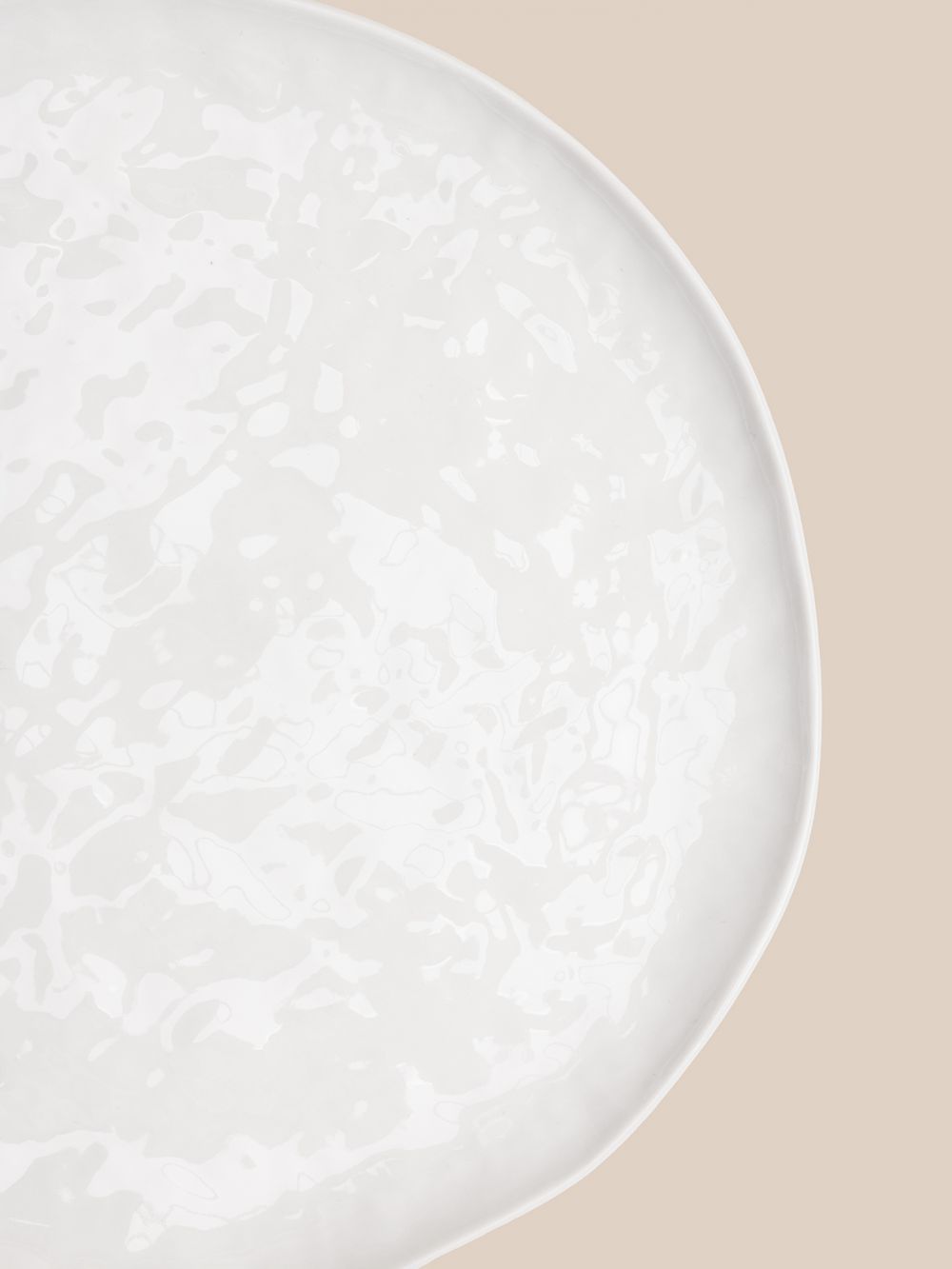 צלחת מנה ראשונה  21.8 סמ לילי  מרוקעת