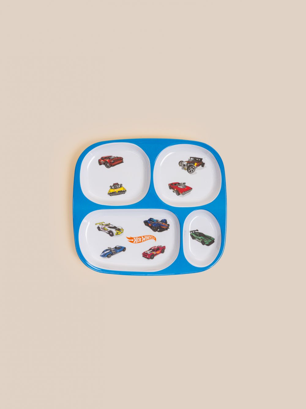 צלחת מחולקת HOT WHEELS