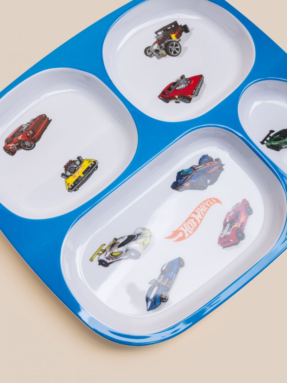 צלחת מחולקת HOT WHEELS