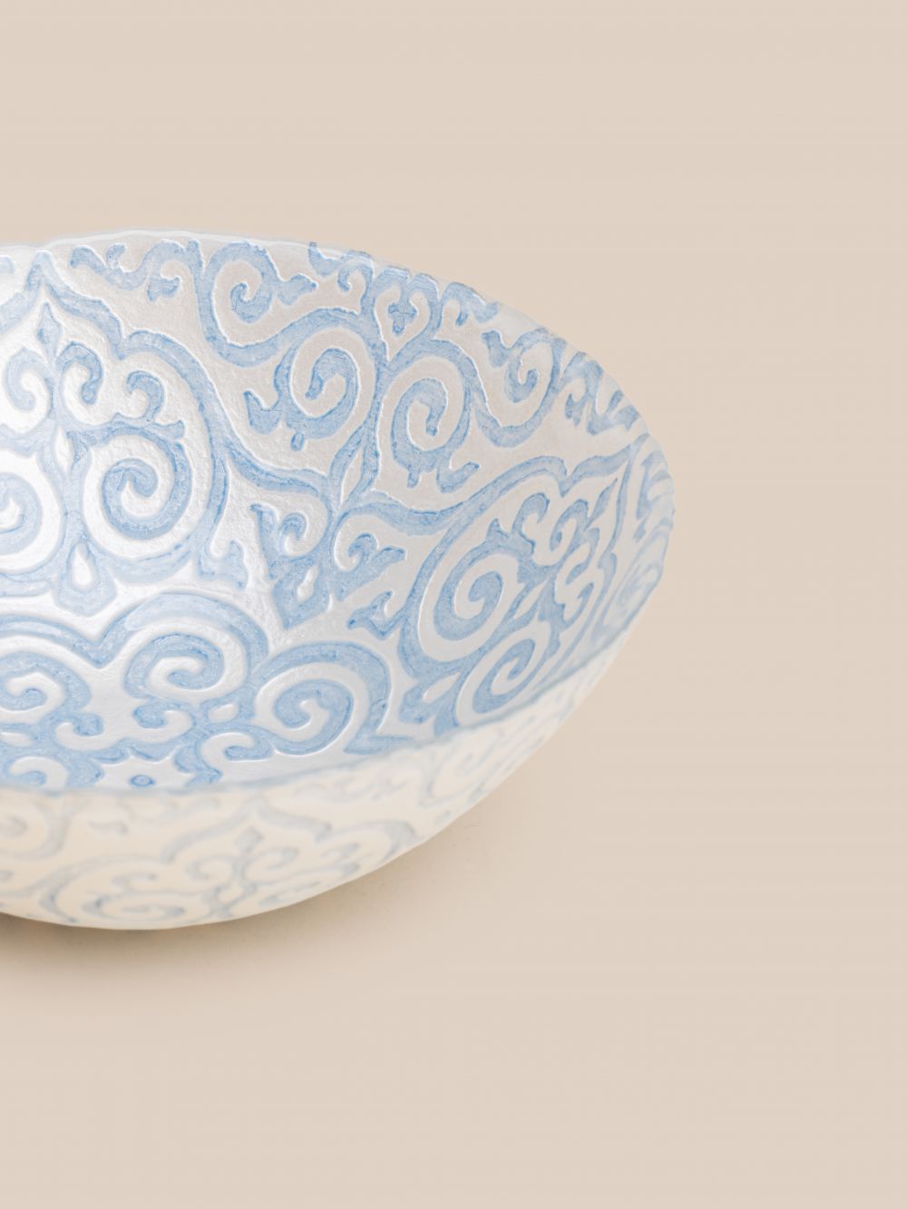 קערת מרק זכוכית אוריינטל 17CM