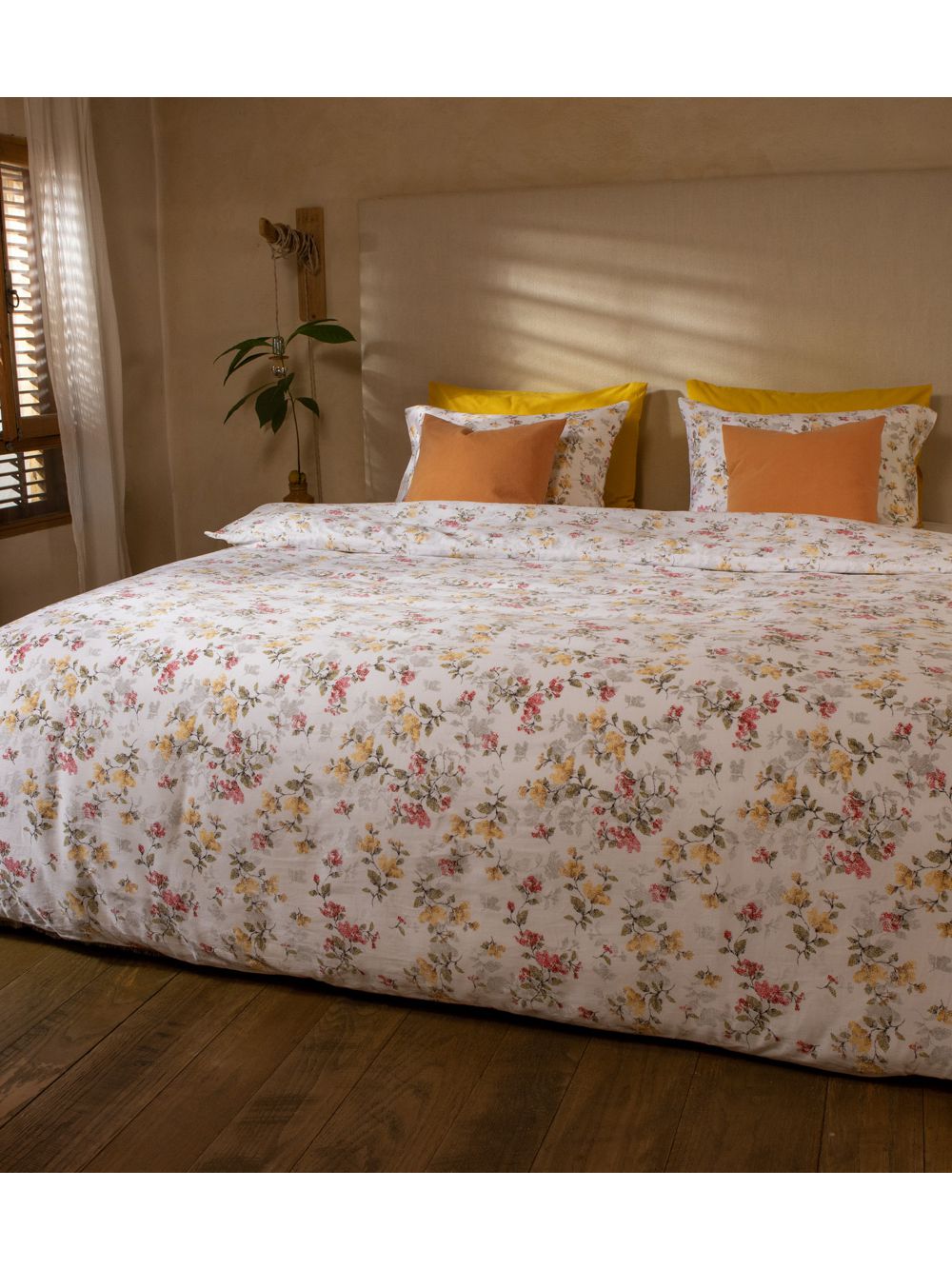 סט מצעים זוגי מלא מסאטן