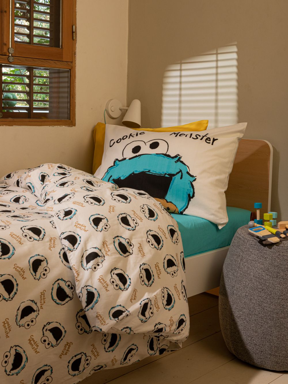 סט מצעים רחוב סומסום עוגיפלצת