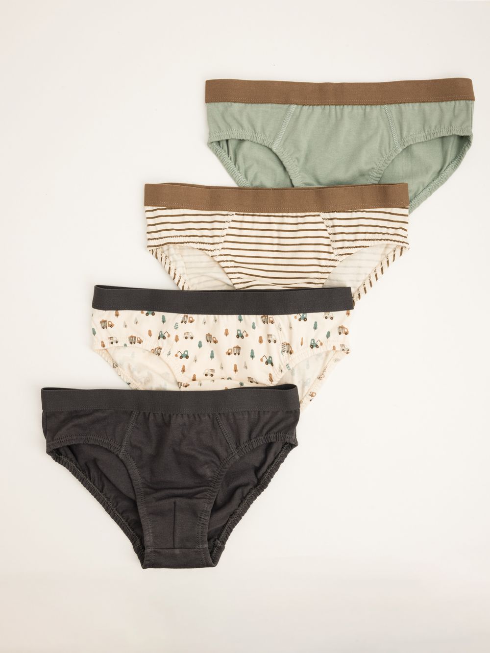 רביעיית תחתוני סליפ בנים