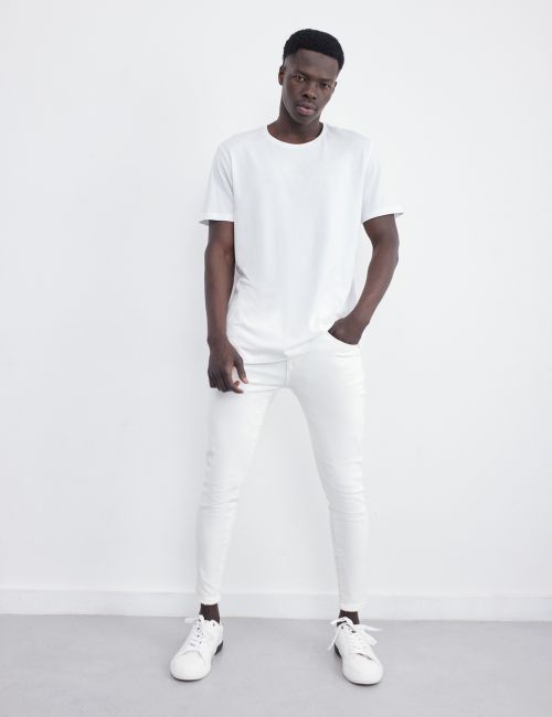 ג’ינס DANIEL Super Skinny לבן