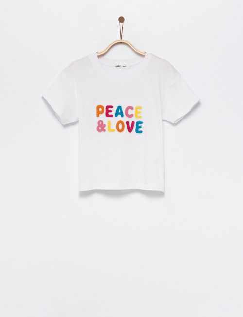 חולצת טי Peace& love