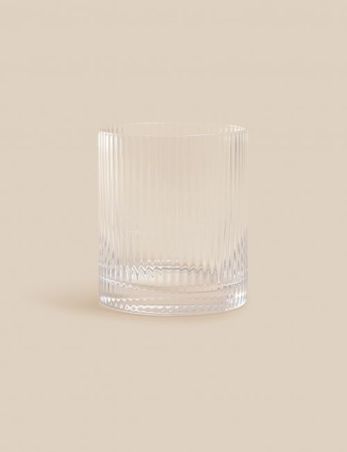 כוס פליסה מזכוכית עבודת יד S