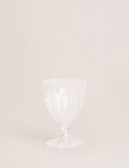 כוס יין אקריליק FLOWER / 240 מ”ל