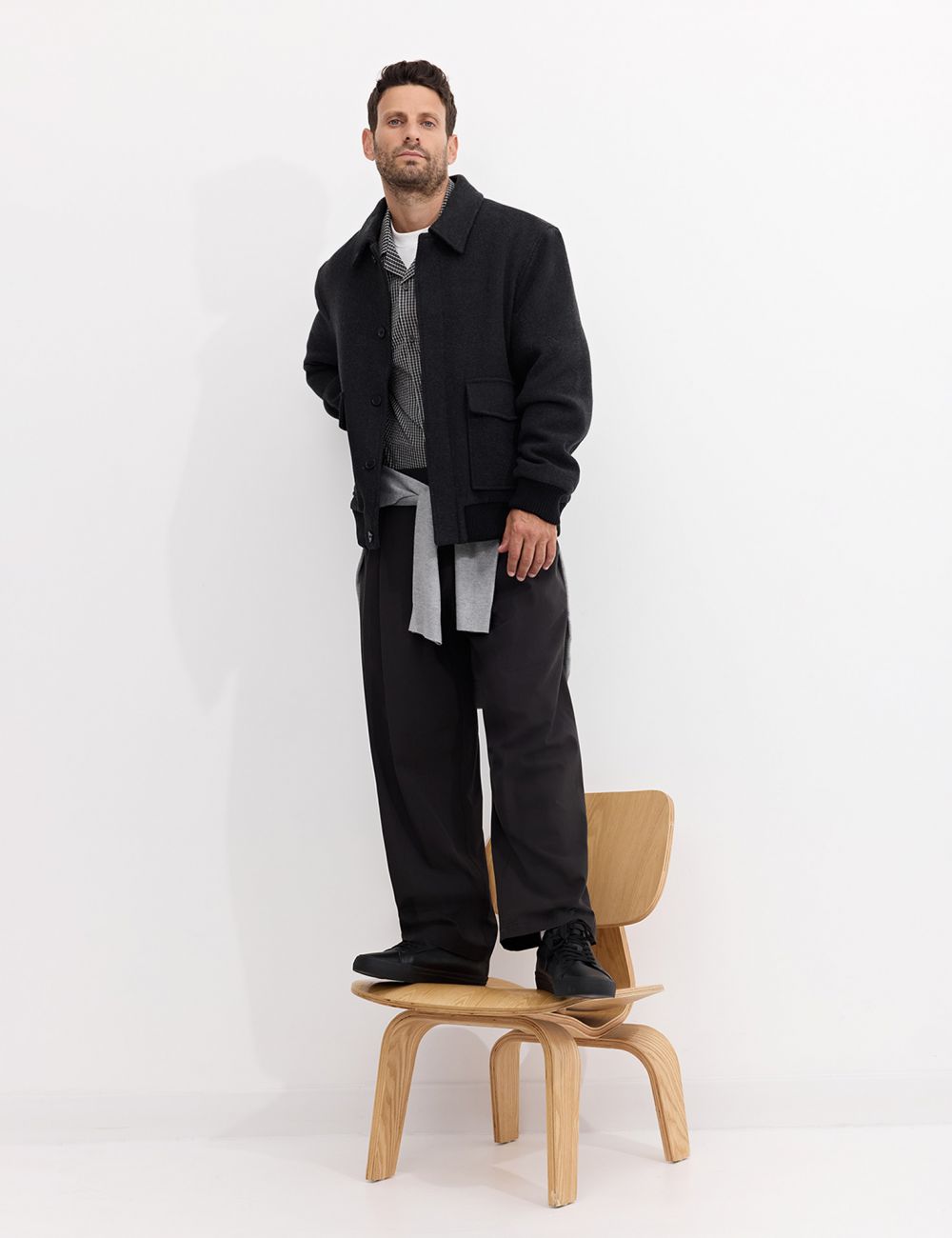 מעיל בומבר פישבון