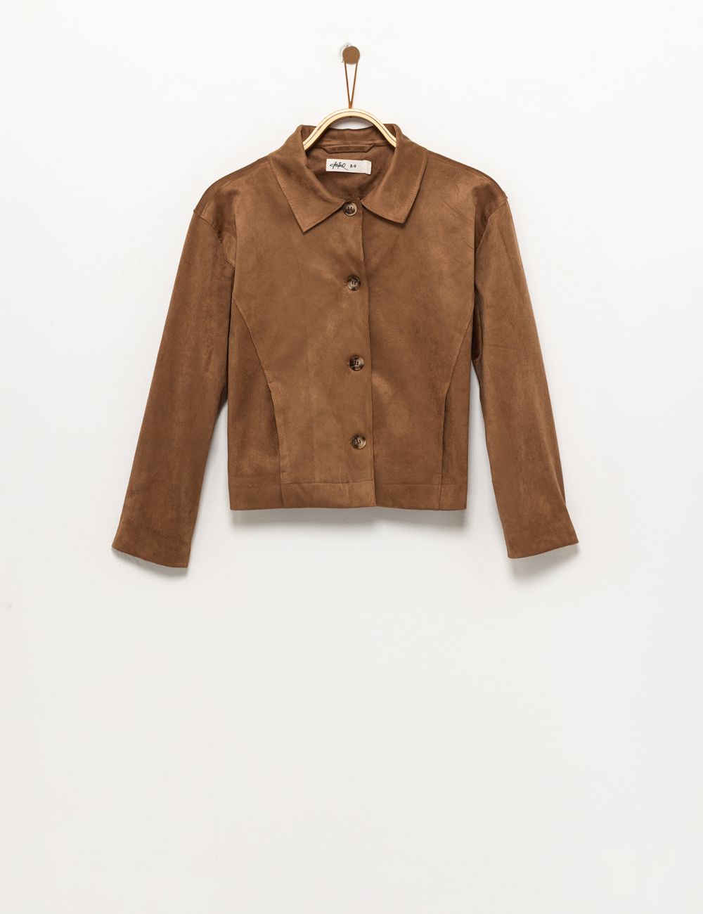 ג׳קט דמוי זמש