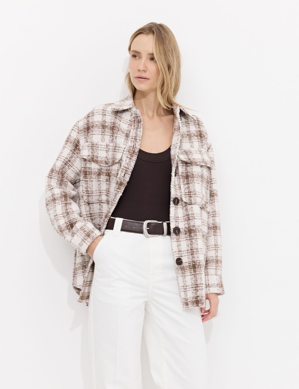 אובר שירט משבצות