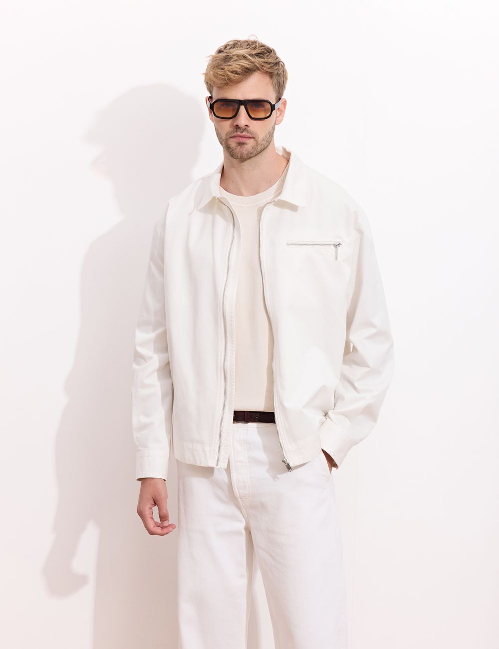 ג’קט עם כיס קידמי