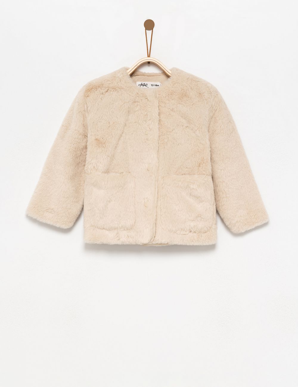 מעיל דמוי פרווה