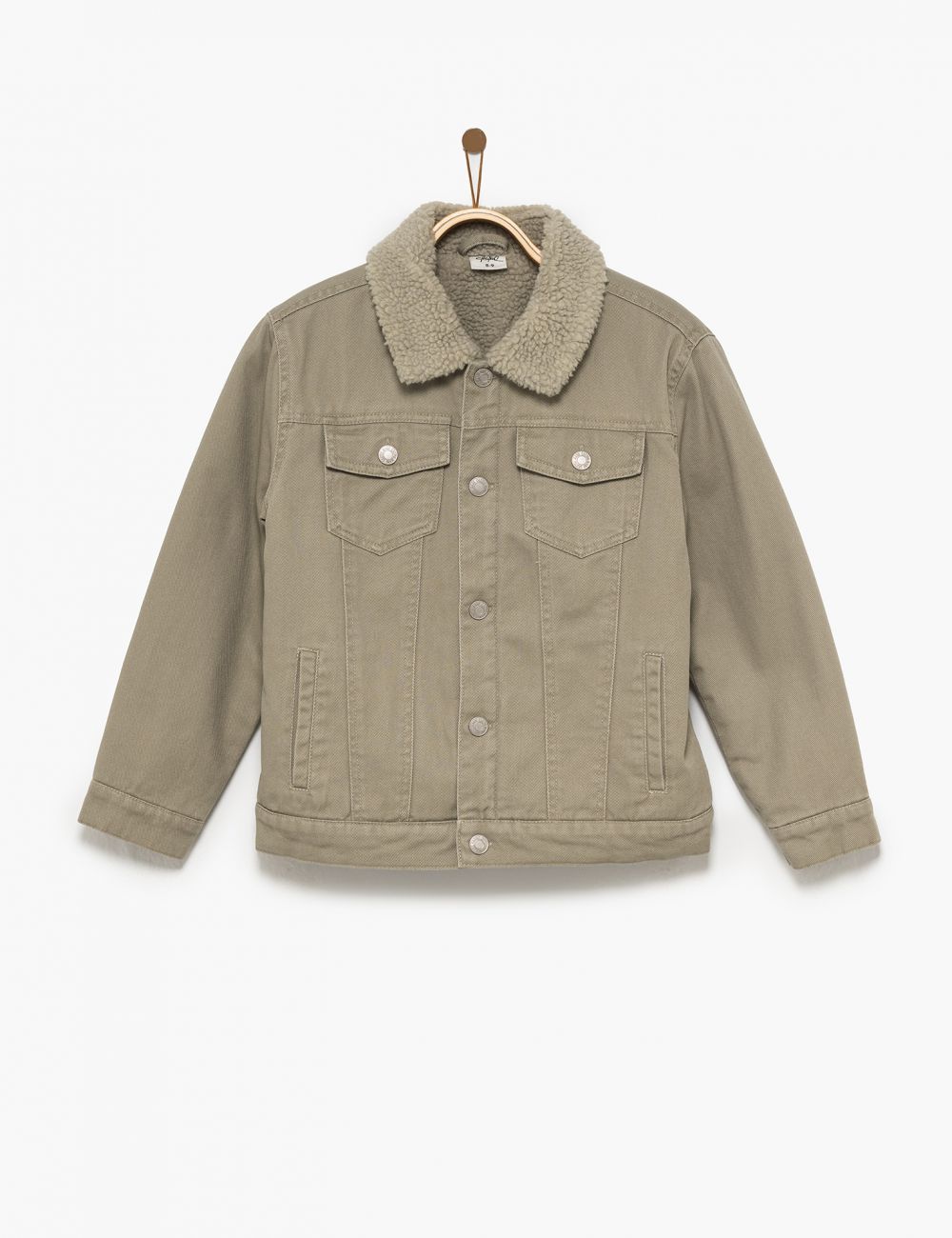 ג’קט ג’ינס משולב